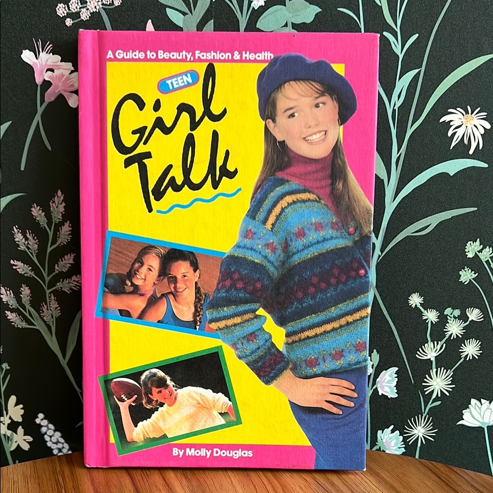 📚 5/$25 📚 VINTAGE teen GIRL TALK  guide to beauty, fashion & health 1990
